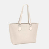 David Jones Medium PU Leather Tote Bag.