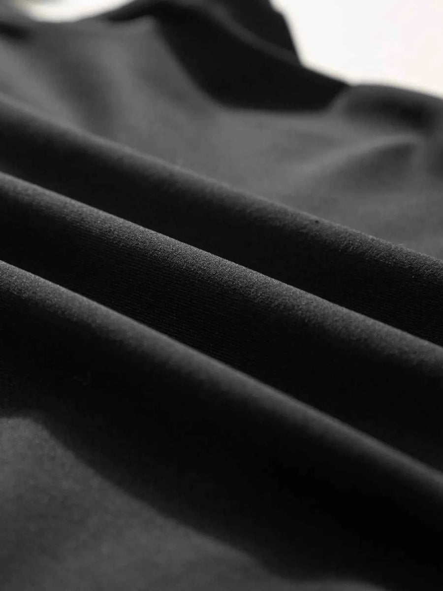 Folded Off Shoulder Slim Top.