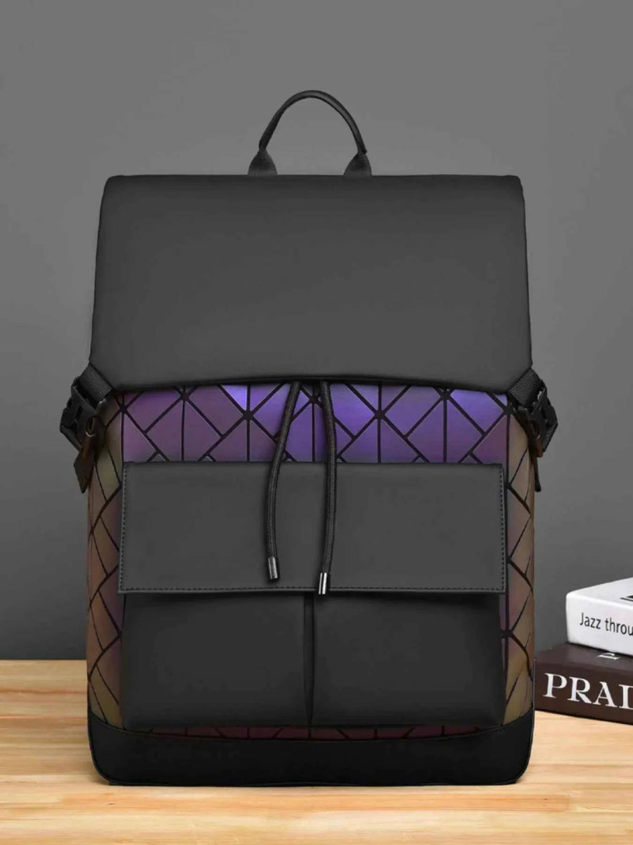Modern Large Drawstring Backpack Bag.