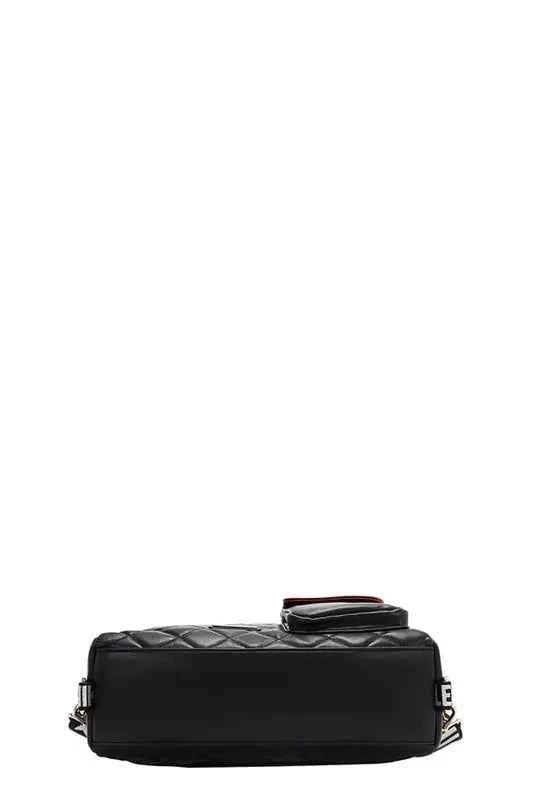 Nicole Lee USA Convertible Adjustable Strap Backpack Bag.