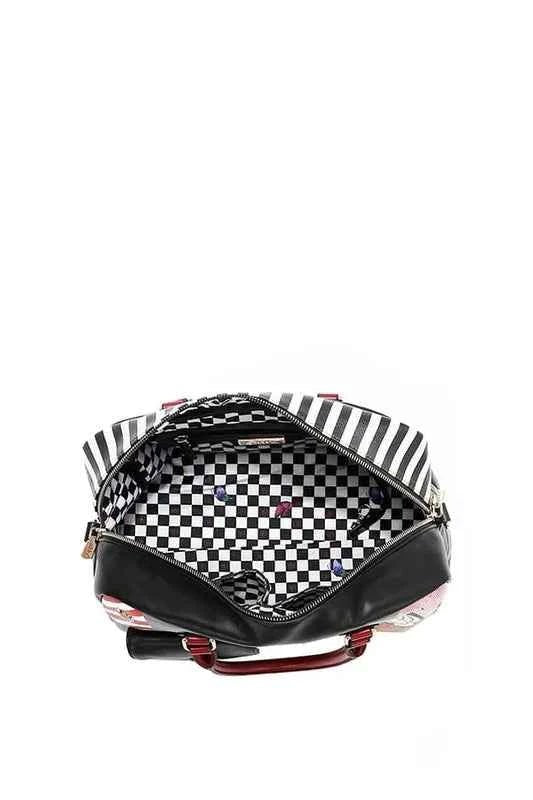 Nicole Lee USA Eco-Leather Boston Bag.