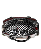 Nicole Lee USA Eco-Leather Handbag with Side Pockets.