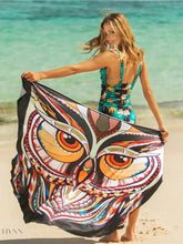 Printed Spaghetti Strap Cover Up Beach Wrap - EBYNN