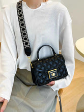 Quilted Adjustable Strap Shoulder Bag.