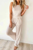 Ribbed Checkered Lounge Set - Ultimate Comfort and Style for Cozy Days - EBYNN