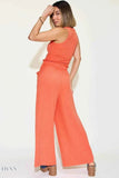 Basic Ribbed Tank Pants Set - Full Size Ribbed Tank and Wide Leg Pants Set - EBYNN