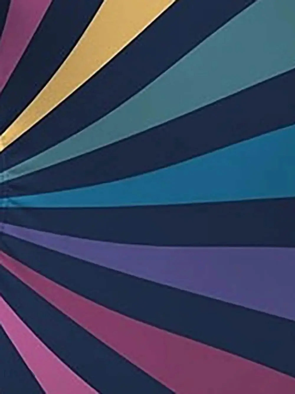 Colorful striped women's swimwear featuring vibrant hues for stylish beach days