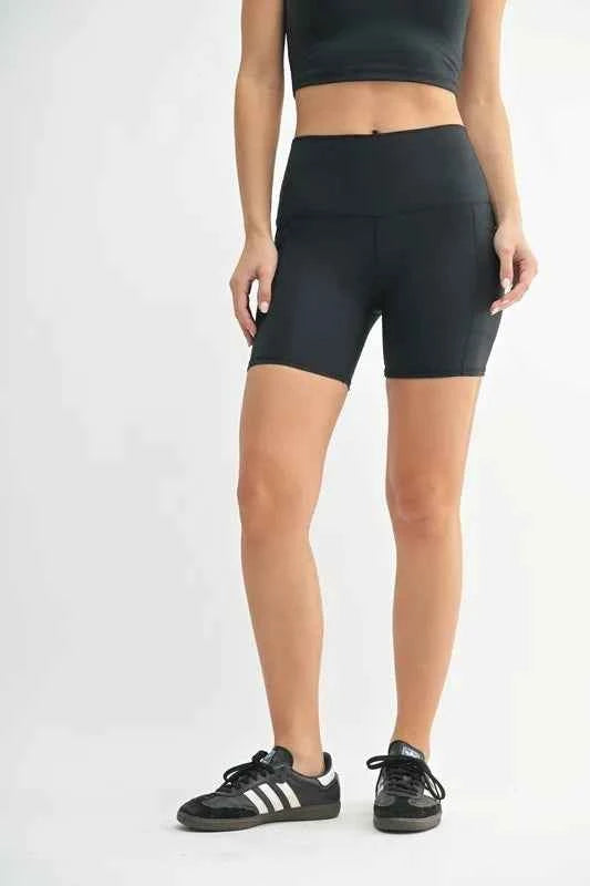 MONO B Venice Cloud Light Sculpt Biker Shorts.