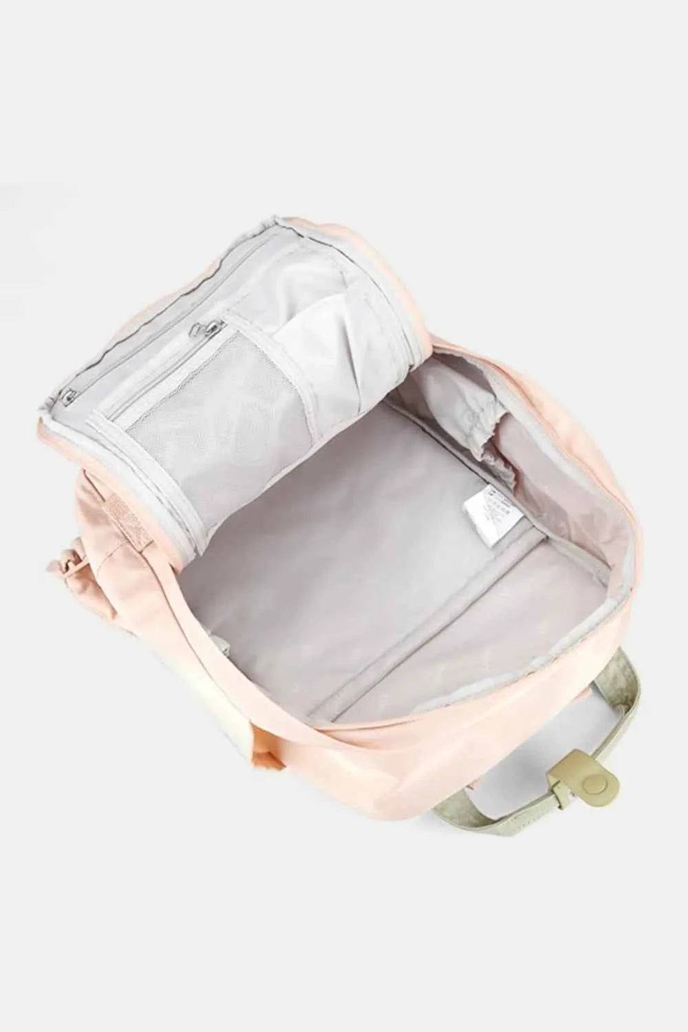 Himawari Contrast Waterproof Canvas Backpack Bag.