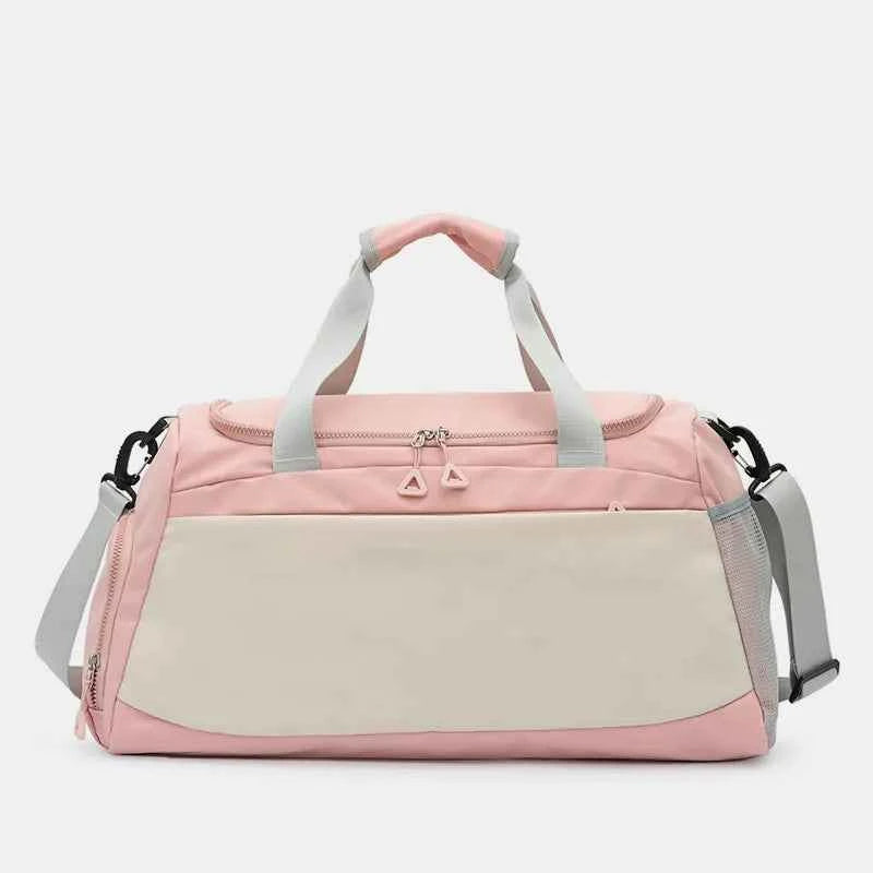 Oxford Cloth Multi-Pocket Adjustable Strap Travel Bag.