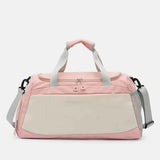 Oxford Cloth Multi-Pocket Adjustable Strap Travel Bag.