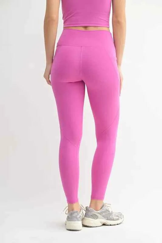 MONO B Venice Cloud Light Sculpt High-Waisted Leggings.