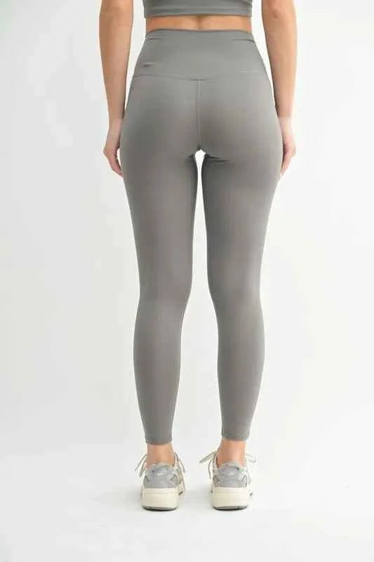 MONO B Venice Cloud Light Contour High-Waisted Leggings.