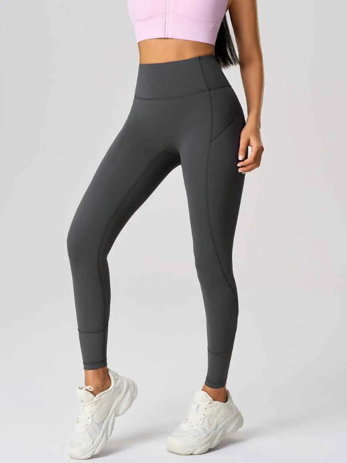 High Waist Active Leggings with Pockets.