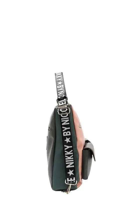 Nicole Lee USA Eco-Leather Multifunction Backpack.