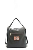 Nicole Lee USA Eco-Leather Multifunction Backpack.