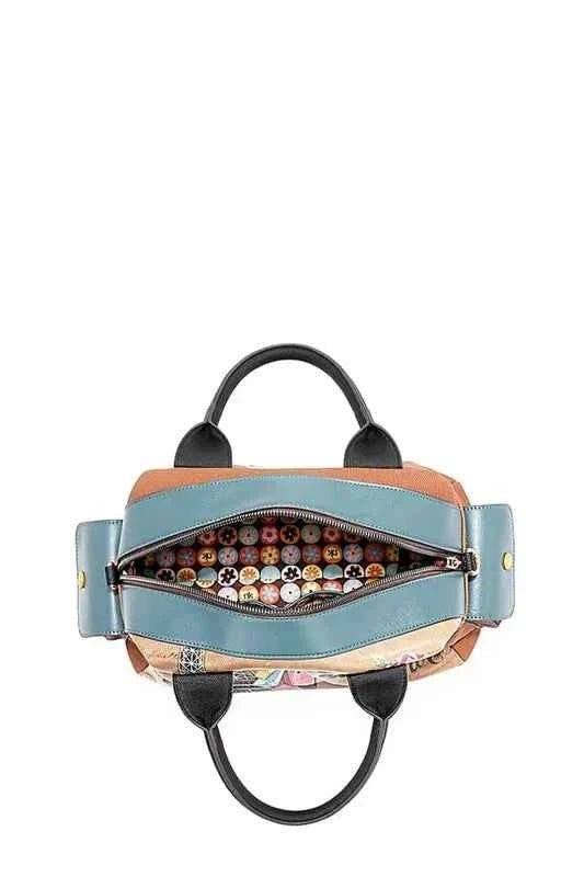 Nicole Lee USA Eco-Leather Boston Bag.