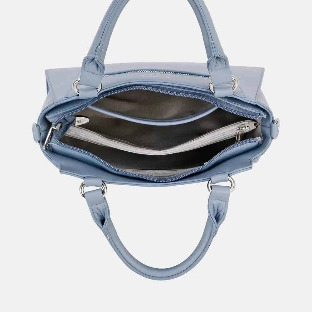 David Jones Medium PU Leather Handbag.