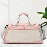 Oxford Cloth Multi-Pocket Adjustable Strap Travel Bag.