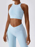 Basic Bae Cutout Racerback Active Tank.