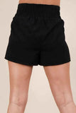 Striped Trim Detail Activewear Shorts.