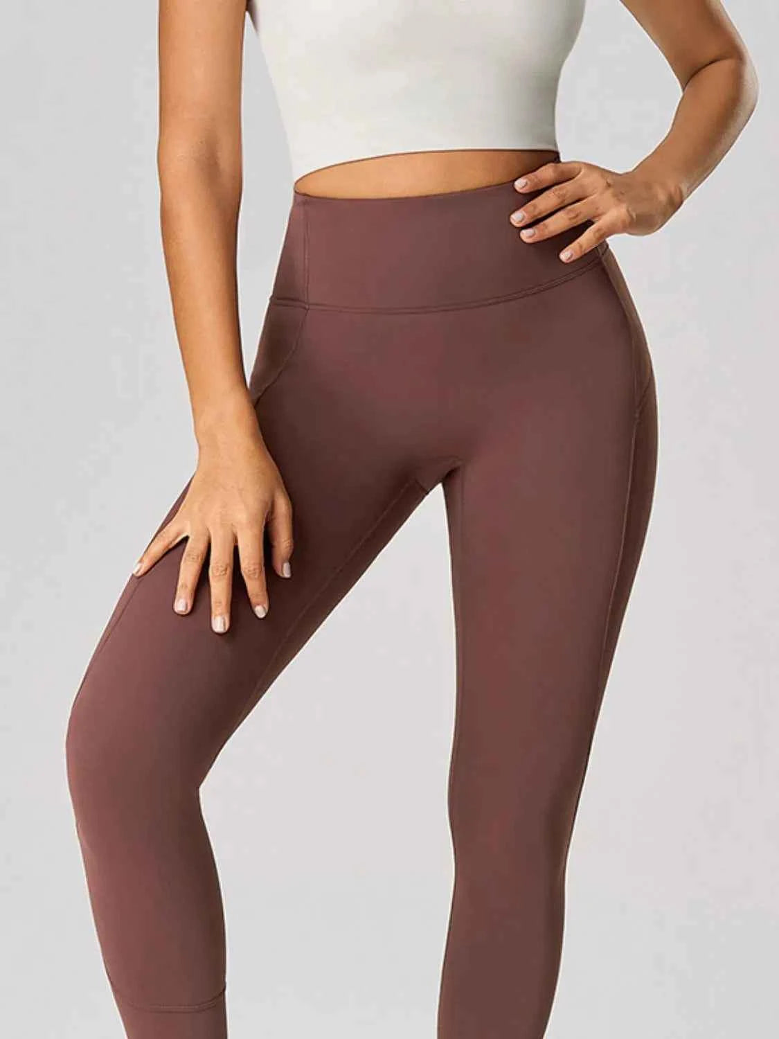 High Waist Active Leggings with Pockets.