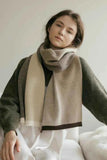 Thermal Contrast Acrylic Scarf.