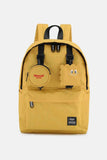 Himawari Waterproof Canvas Backpack with Detachable Coin Purse.