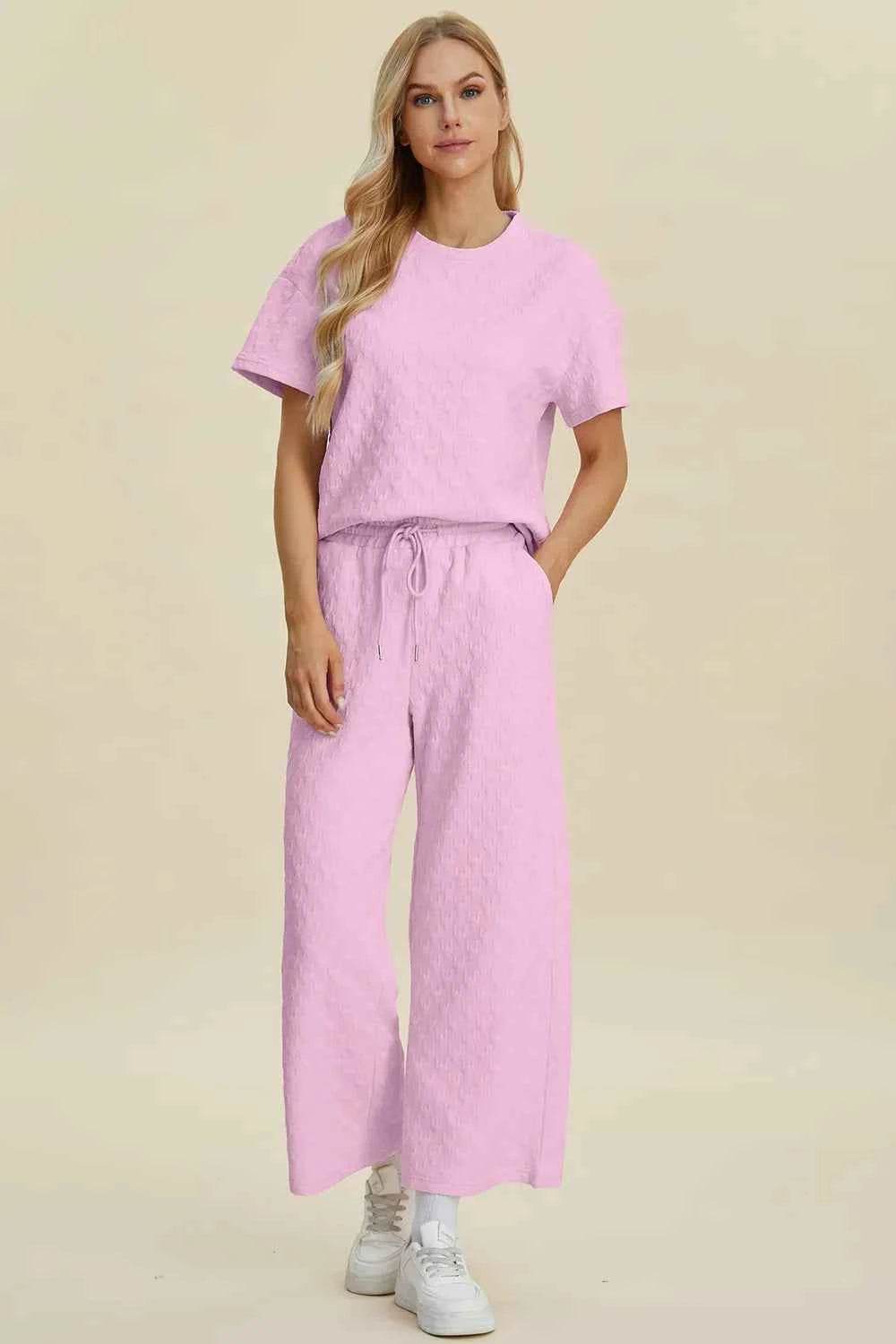 Double Take Texture Set - Full Size Round Neck Ensemble - EBYNN