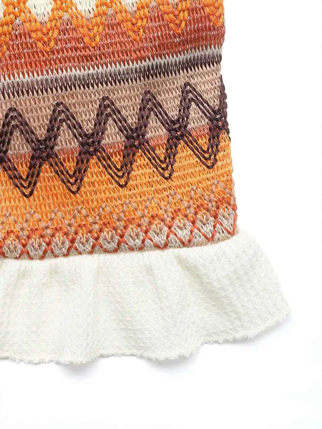 Cami Top and Drawstring Skirt Set - EBYNN