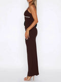 Lace Detail Slim Fit Bodycon Maxi Dress.
