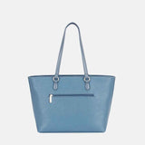 David Jones Medium PU Leather Tote Bag.