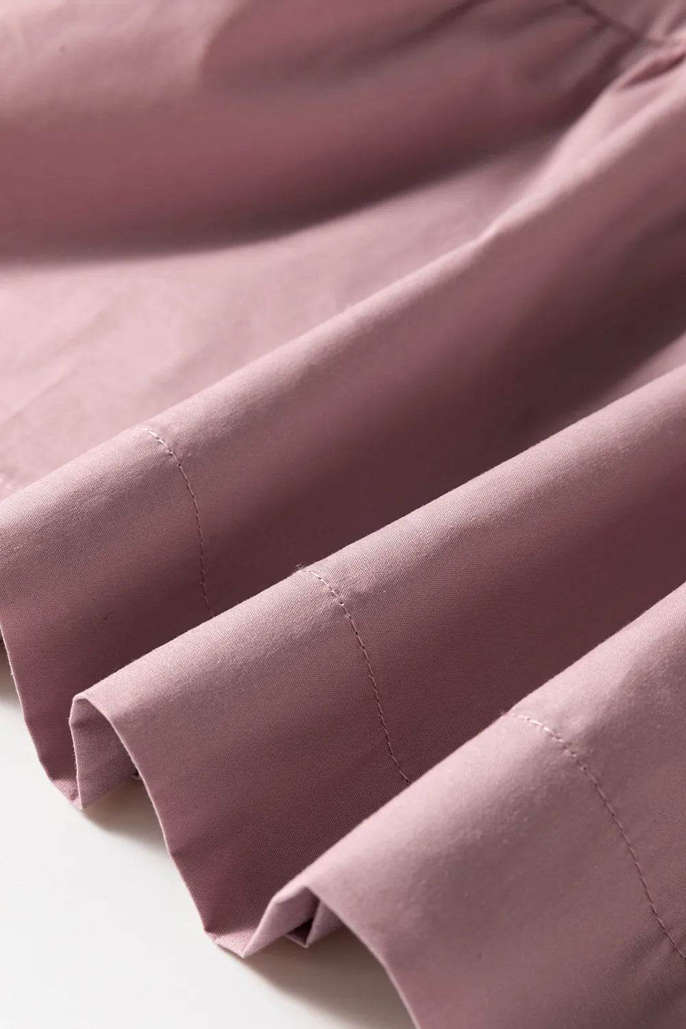 Ribbed Vest Patchwork Tiered Midi Dress with Pockets - EBYNN