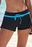 Full Size Drawstring Swim Shorts - EBYNN