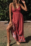 Printed Maxi Cami Dress - EBYNN