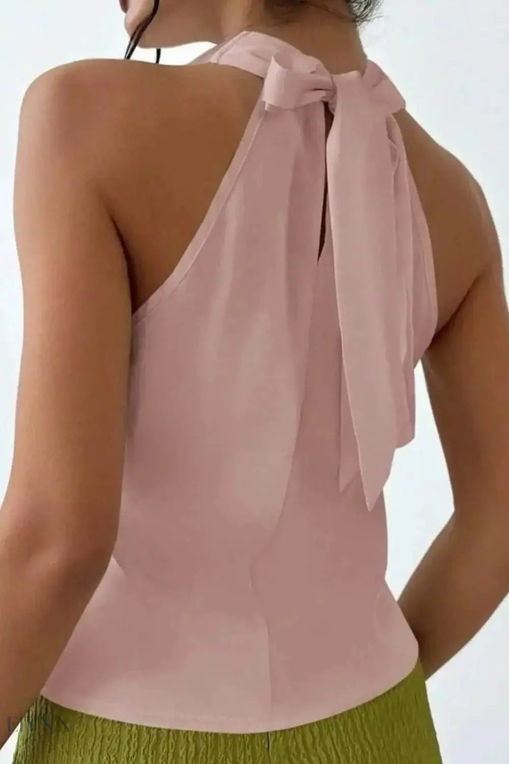 Satin Cowl Neck Sleeveless Blouse for Effortless Elegance - Perfect Satin Cowl Neck Blouse - EBYNN
