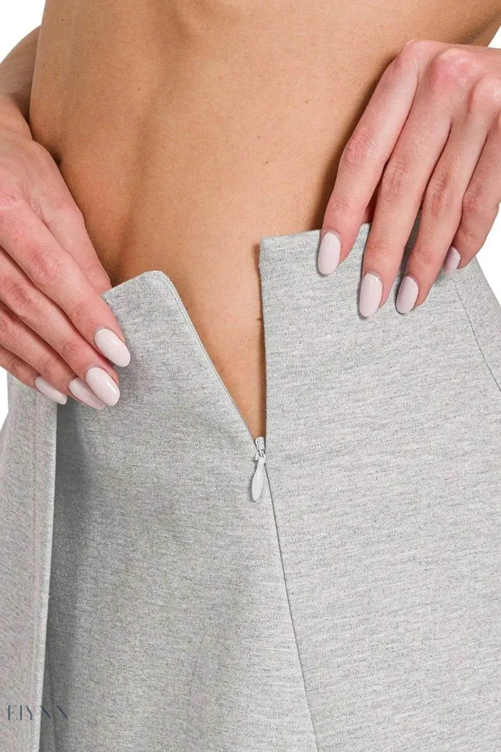 Zenana High-Waisted Wrap Front Athletic Skort - EBYNN