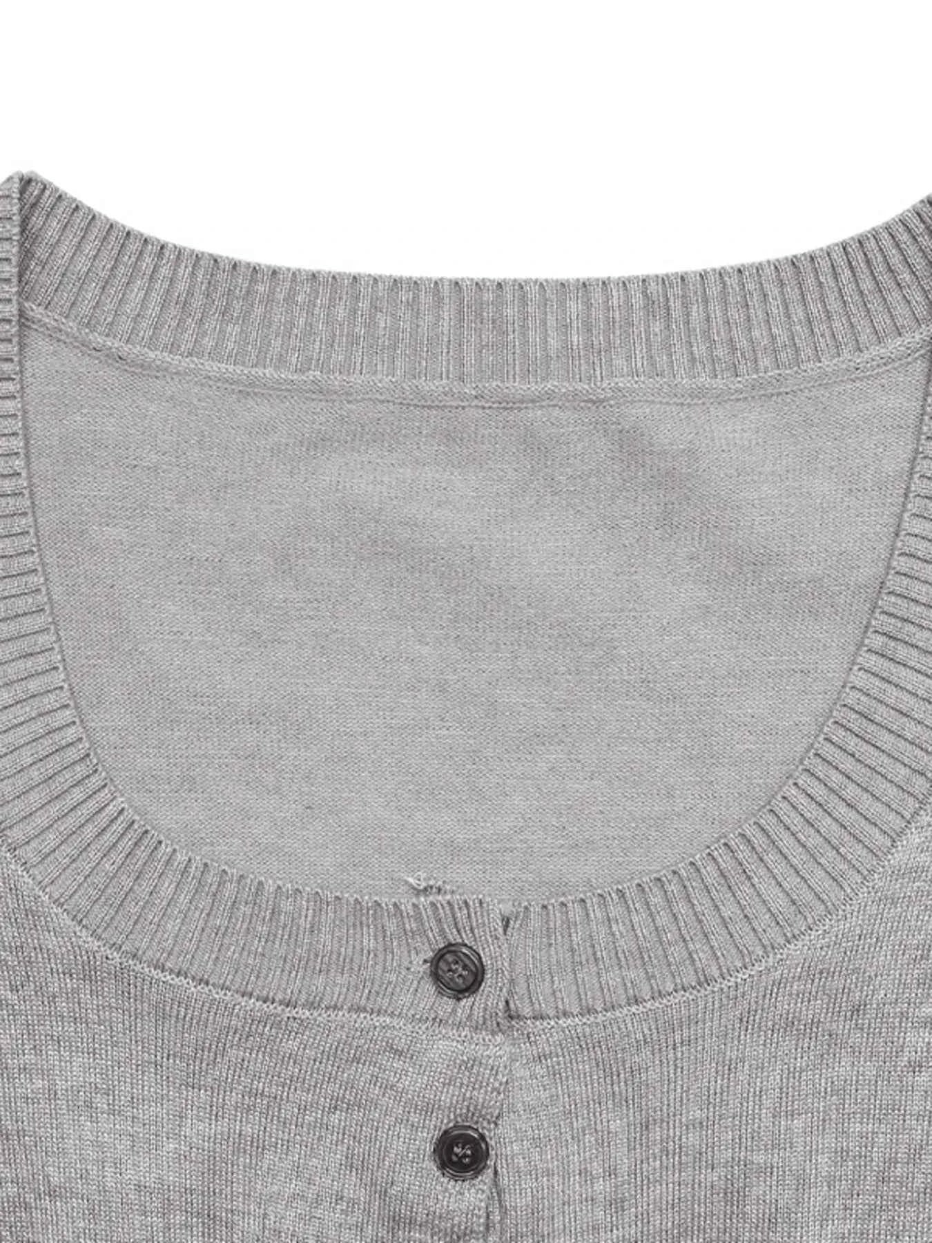 Ribbed Long Sleeve Top and Skirt Knit Set.