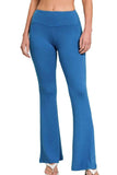 Zenana High Waist Flare Leg Yoga Pants - Buttery Soft.