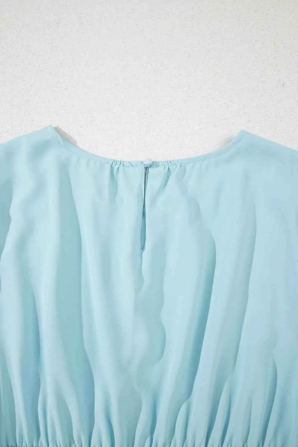 Round Neck Half Sleeve Dress.