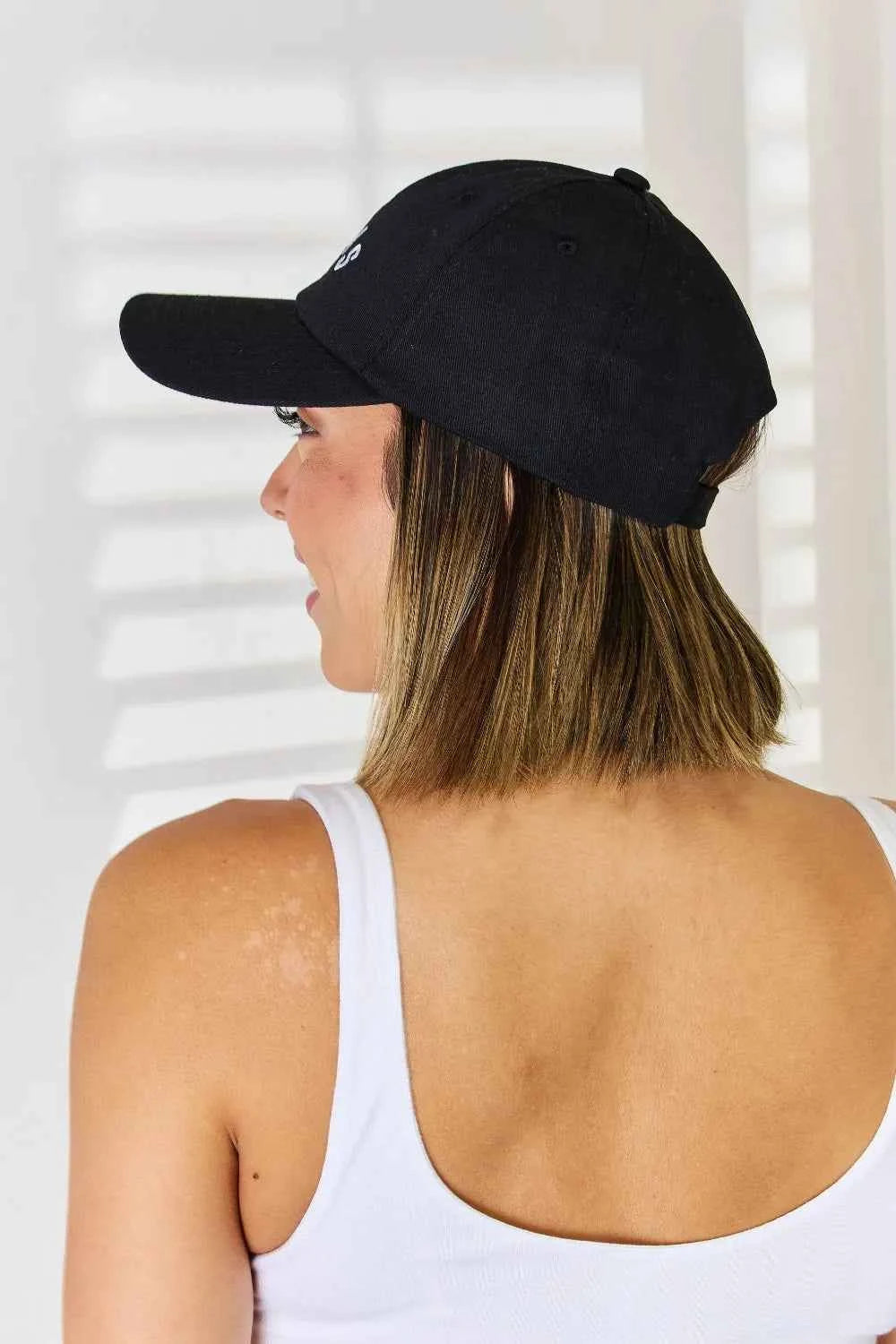 Embroidered City Baseball Cap.