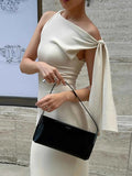 Asymmetrical Tied Sleeveless Maxi Dress.