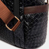 Large PU Leather Backpack Bag.