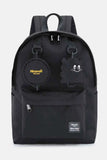 Himawari Waterproof Canvas Backpack with Detachable Coin Purse.
