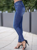 Skinny Fit Washed Jeans.