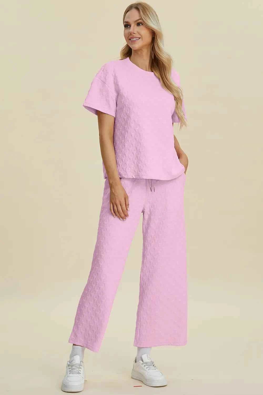 Double Take Texture Set - Full Size Round Neck Ensemble - EBYNN