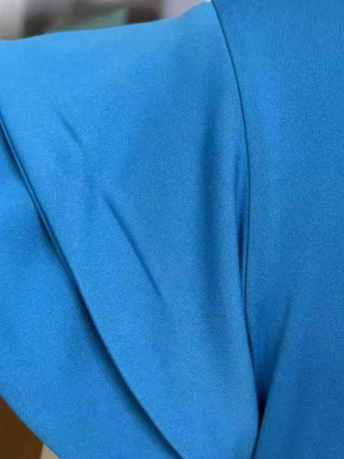 Ruffled Layered Backless Mini Dress.