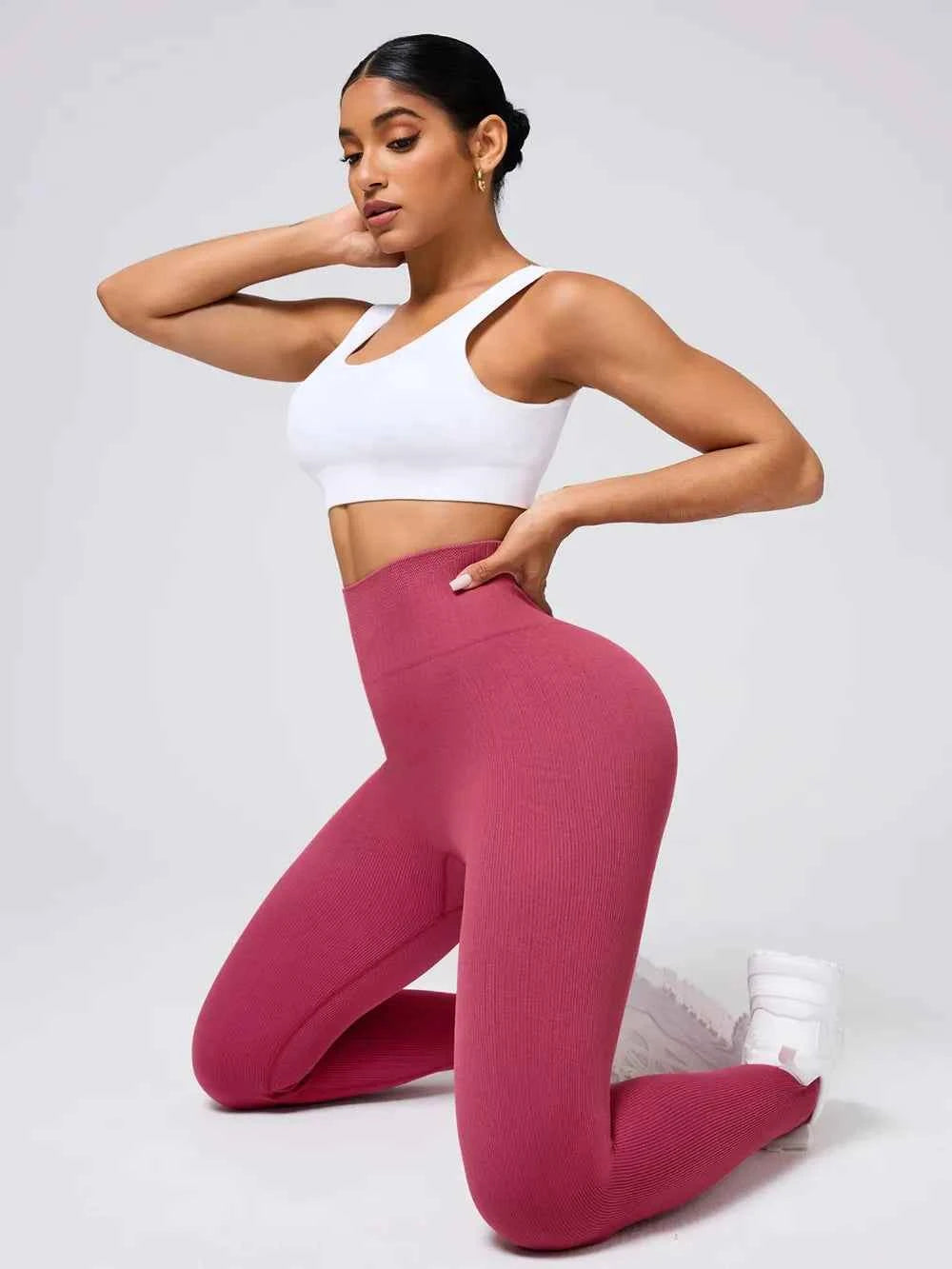 High Waist Stirrup Active Leggings.