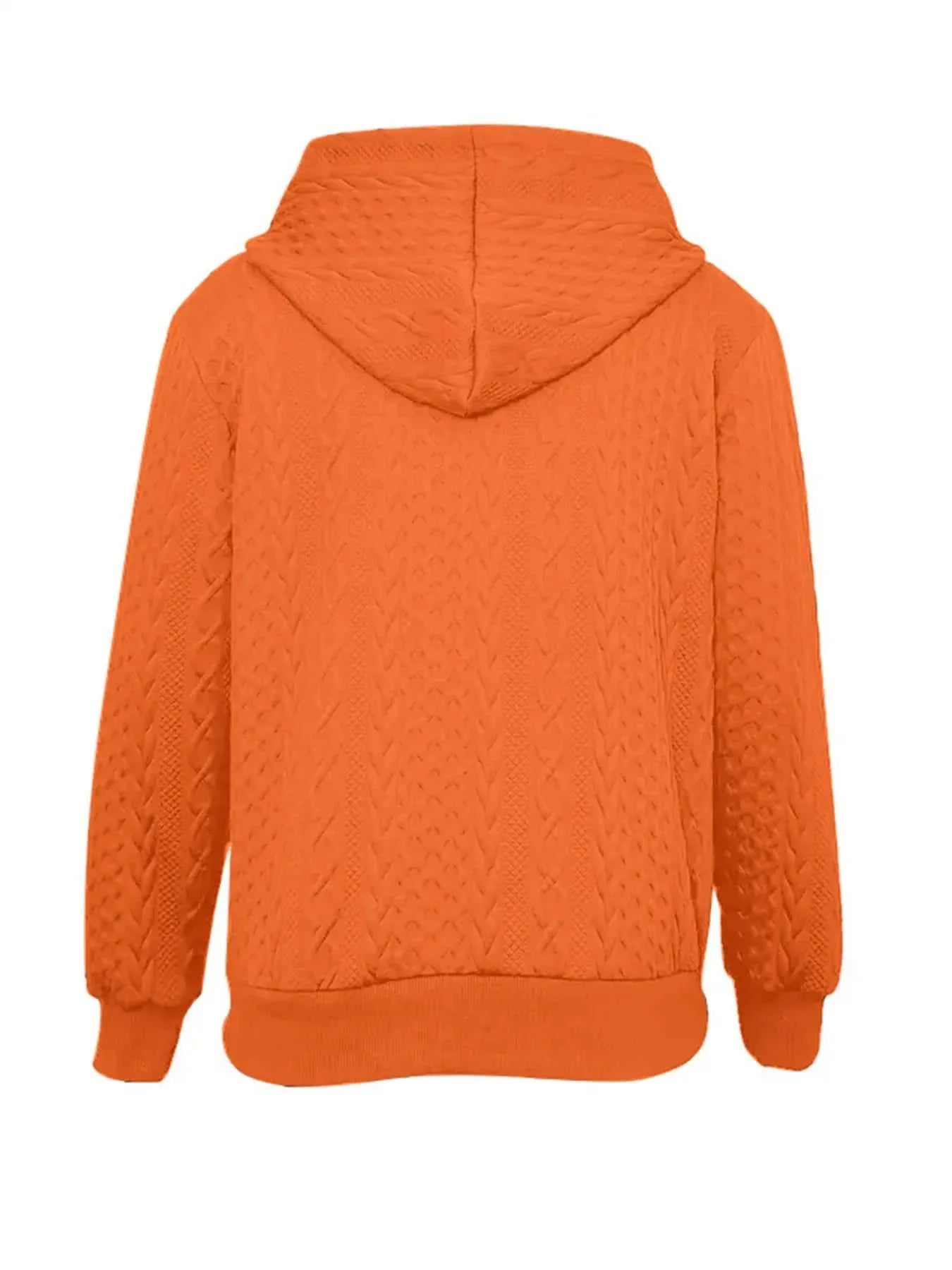 Drawstring Zip Up Hooded Jacket.