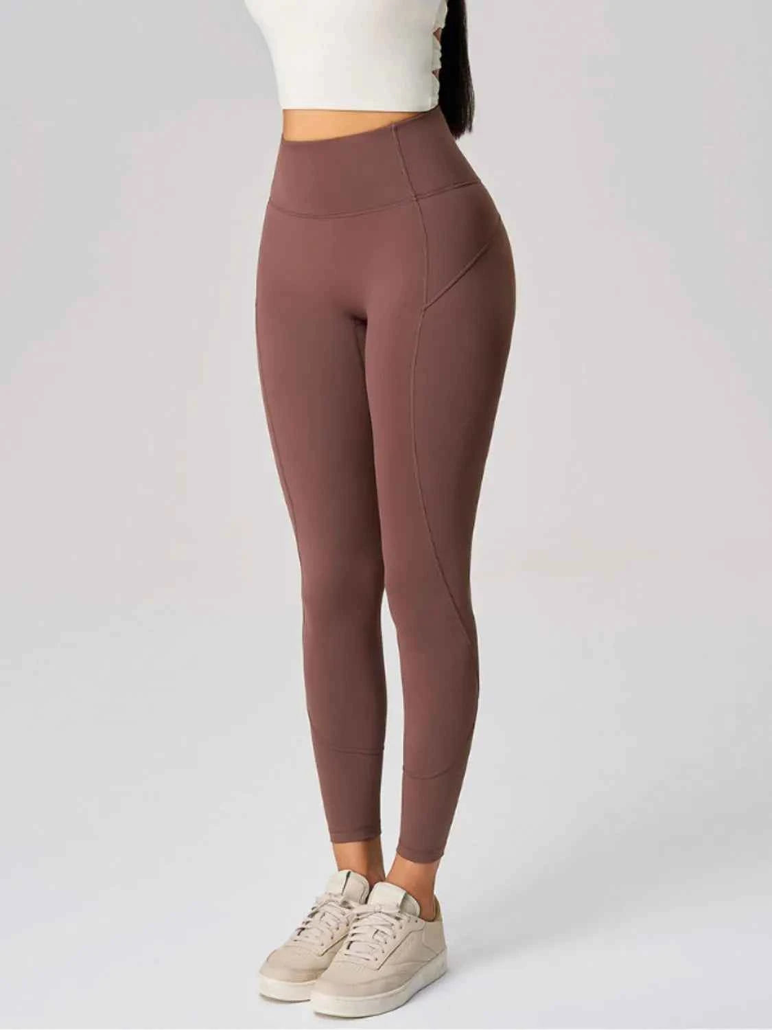 High Waist Active Leggings with Pockets.